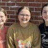 Left to right: Emily Brewer, Hailey Eads, and Chloe Ableidinger.