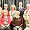Seated, left to right;  Dr. Jennifer Collier Blacksmith, Jackie Persell Soptic, Barb Higdon Spencer and Bob Witten.
	Standing. left to right: Steve Maxey, Dr. John Holcomb, Phyllis Jackson, Cathy Clark McKay, Allan Seidel, Cathie Higdon Smith, Sam Smith and Chris Hoffman.
