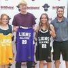Left to right: Anissa Williams, Garrett Skinner, Carly Turner; and Coach Dillon Lowrey.
