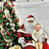 Jace Williams got to tell Santa his wish list.