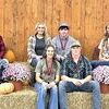 Royalty candidates were: from left to right, Brody Bird and Peyton Adkison, Barnwarming Queen Olivia Woody and King Lane Dowell, Annabelle Ball and Owen Waterbury. In front is Presley Wells and Draygen Schweizer.
