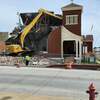 Trenton Wesley United Methodist Church being demolished