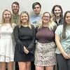 New inductees into the Phi Theta Kappa National Honor Society are; front row, l to r -  Shelby Williams, Katie Basham, Justice Matthes, Kaylee Munson, Carli Beck, Aubrey Nelson, Trystn Dunks, Lexi Wyant, Jaysa Goodin and Mallory Greiwe. 
	Back row, l to r - Emma Angel, Mayanna Weed, Kacey Booth, Zephyr Palmer, Kolbin Paxton, Christina Gray, Kailey Caldwell, Brianna Filley, Darrien Grooms and Arissa Jackson.